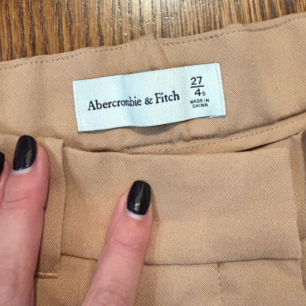 A&F Sloane Tailored Wide Leg Pant - Picture 6 of 6